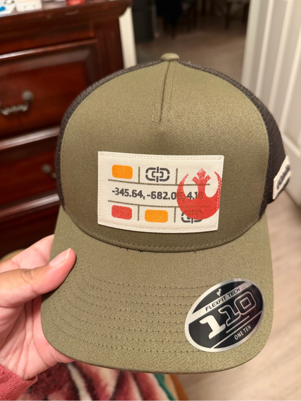 Columbia Brown Mesh-Back Star Wars Cap